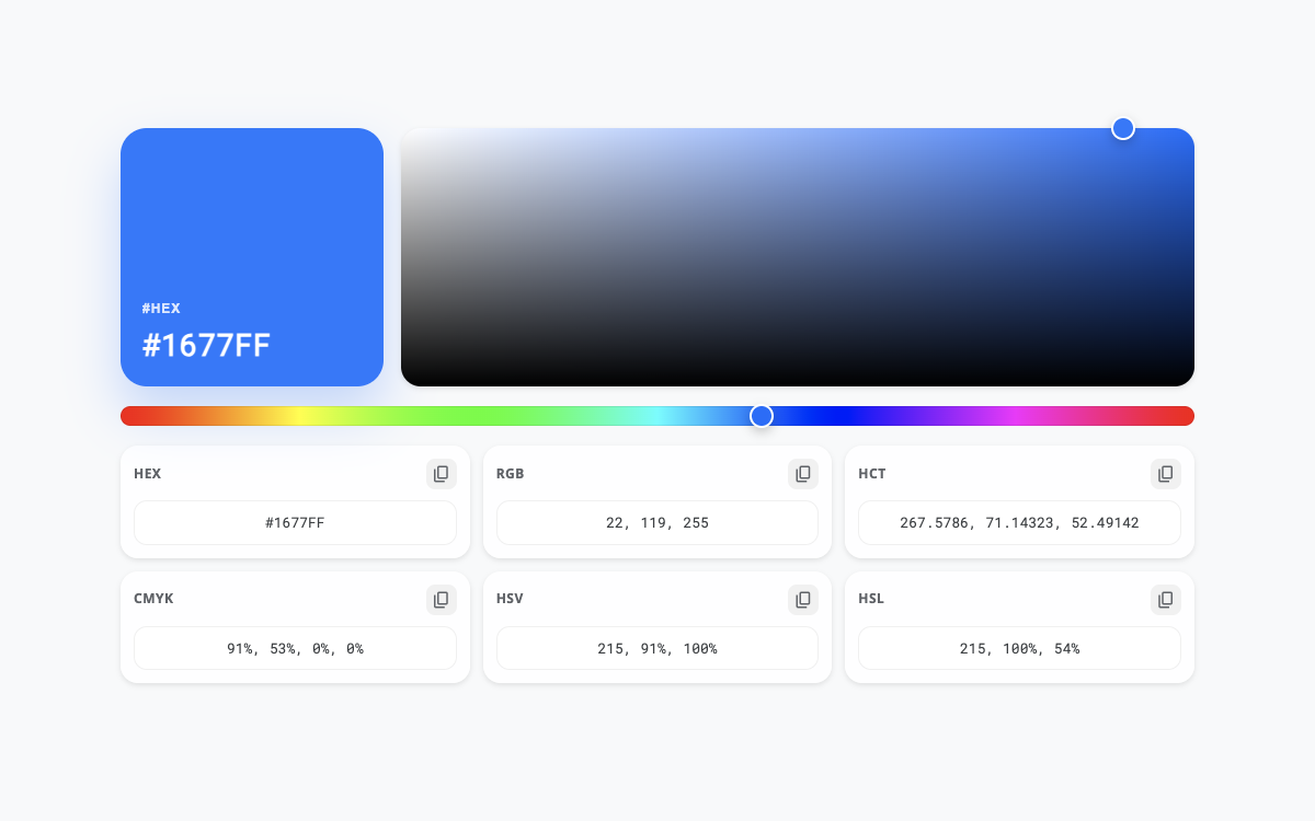 Color Spaces Converter